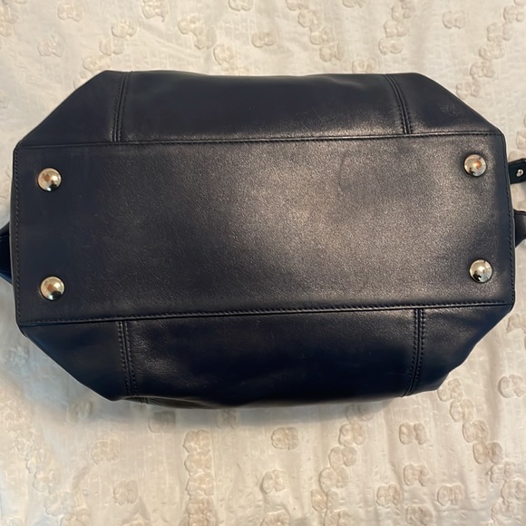 Coach #F33806 Colette Leather Satchel Shoulder Bag - Picture 7 of 13